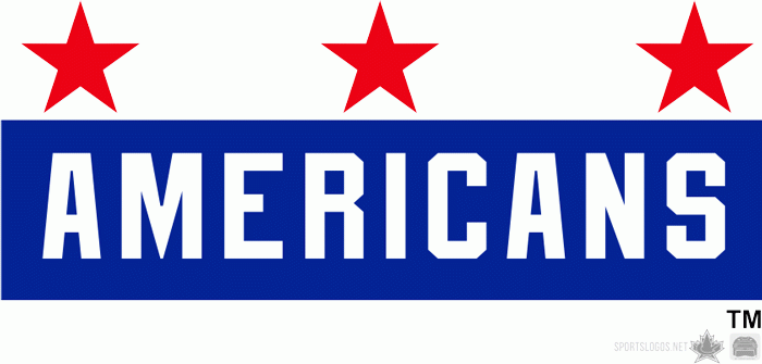Rochester Americans 1957 58-1958 59 Wordmark Logo iron on transfers for clothing